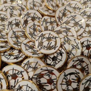 Amber Belles pin badge