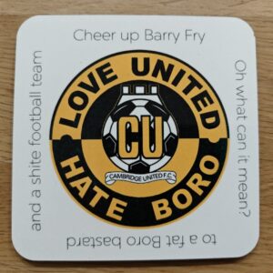 Cheers Up/Love United, Hate Boro Coasters